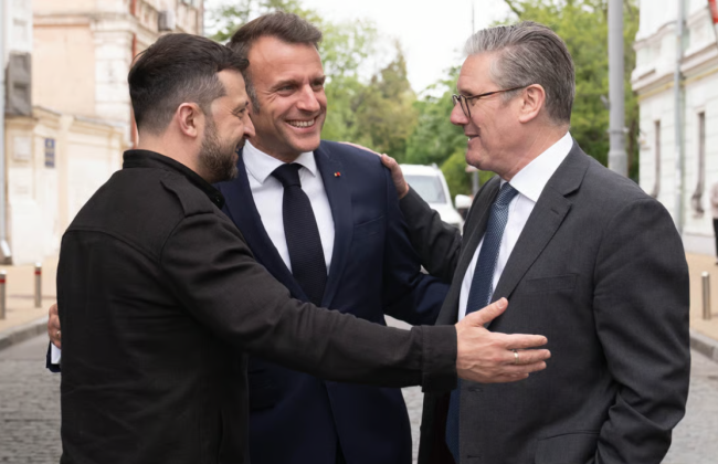 Великобритания на следующей неделе проведет встречу «коалиции желающих» для поддержки Украины