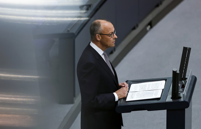 Канцлер Германии Мерц заявил о «осторожном оптимизме» относительно торгового соглашения с США