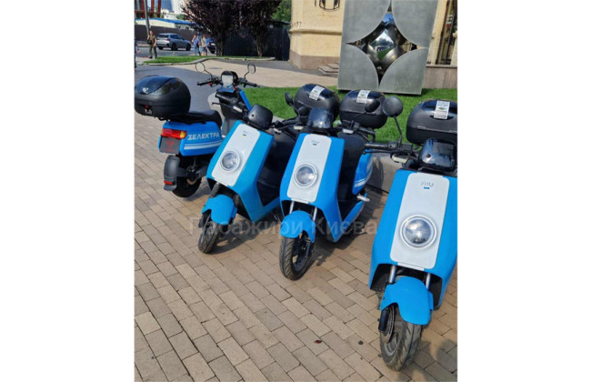 В Киеве запустили прокат электромопедов – первые 50 единиц появились на улицах столицы