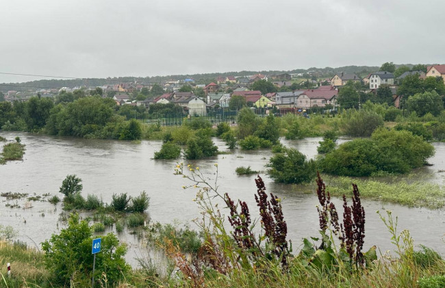 Во Львове из-за сильных дождей есть места, где вода достигает почти трех метров — Садовый