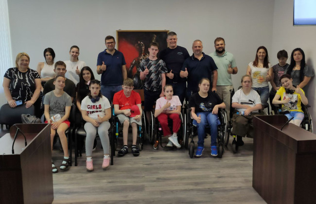 В Днепре воспитанники детского интерната побывали на «Уроке справедливости»