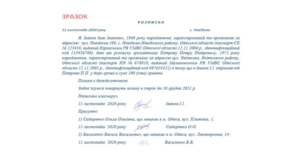 Апеляція задовольнила позов про стягнення боргу: суд визнав розписку належним доказом передачі коштів