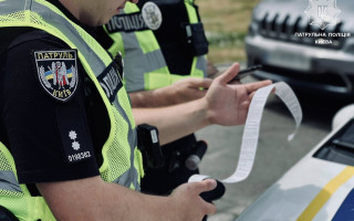 В Киеве патрульные вынесли более 14 тысяч постановлений за нарушение ПДД с начала июля