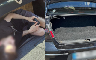 $8000 за место в багажнике — в Одесской области мужчина хотел «незаметно» выехать за границу, видео