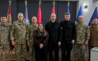 Денис Шмигаль провів першу нараду на посаді міністра оборони, фото