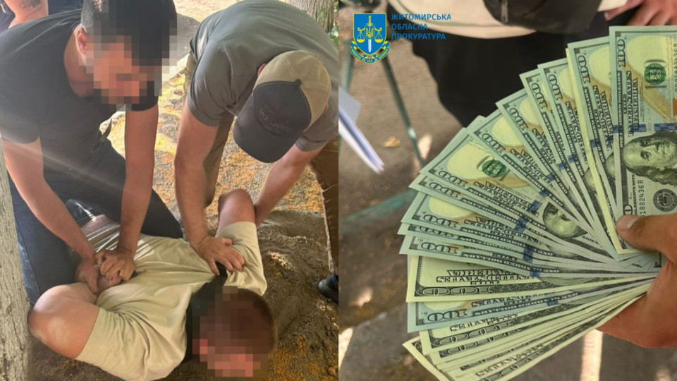 На Житомирщині посадовець міськради вимагав 4 тисячі доларів за фіктивну посаду з бронюванням