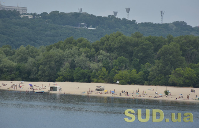Назвали пляжи в Киеве, где качество воды безопасно для купания