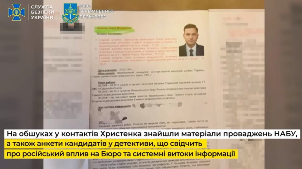 В СБУ заявили про виявлені ознаки російського впливу на НАБУ