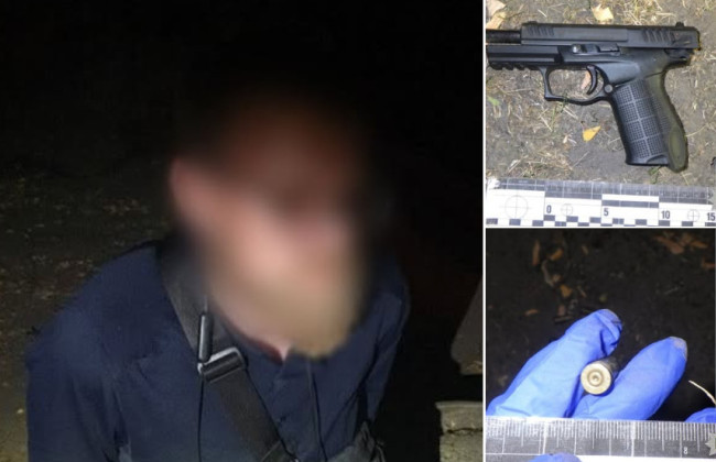 В Киеве пьяный мужчина решил отпраздновать победу спортсмена стрельбой