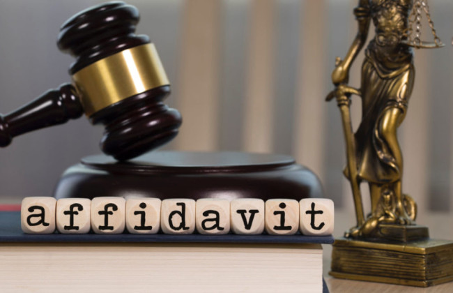 В Минюсте напомнили, что такое аффидевит и как его оформить