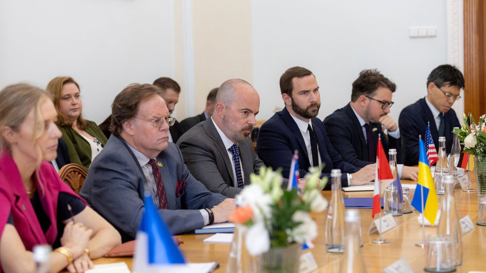 Руслан Кравченко и Василий Малюк во время встречи с представителями стран G7 обсудили события вокруг НАБУ
