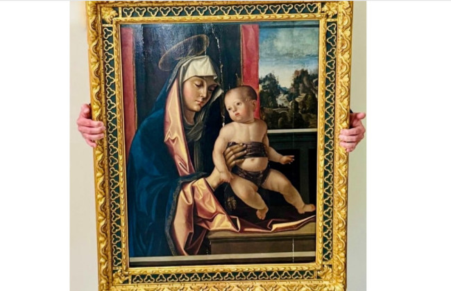 Викрадену з Норфолку «Мадонну з дитям» через півстоліття повернуть до музею в Італії