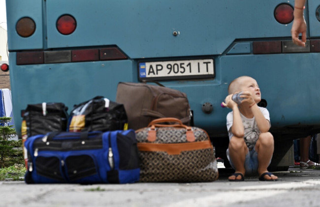 В Донецкой области объявили принудительную эвакуацию семей с детьми