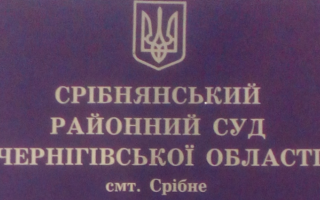 Обрано голову Срібнянського районного суду Чернігівської області
