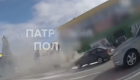 На Киевщине во время движения загорелся автомобиль — видео