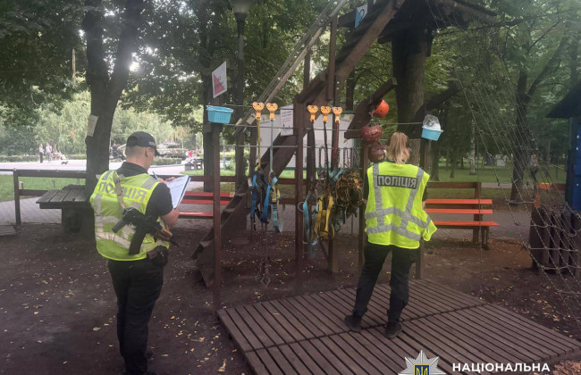 В Киеве госпитализировали двух детей после катания на аттракционе — полиция