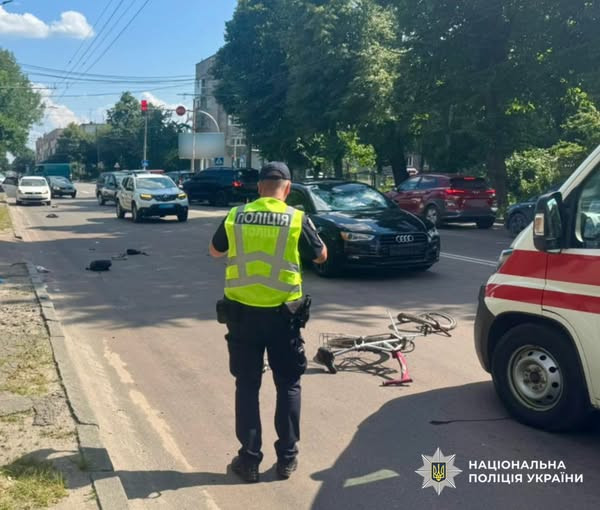 У Житомирі під колесами Audi загинув 14-річний хлопець на велосипеді