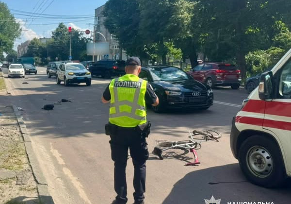 В Житомире под колесами Audi погиб 14-летний парень на велосипеде