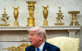 Дональд Трамп добавил больше золота в интерьер Овального кабинета