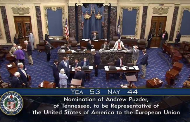 Сенат США утвердил Эндрю Паздера послом в Европейском Союзе