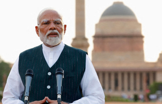 Премьер Индии Нарендра Моди впервые за семь лет посетит Китай