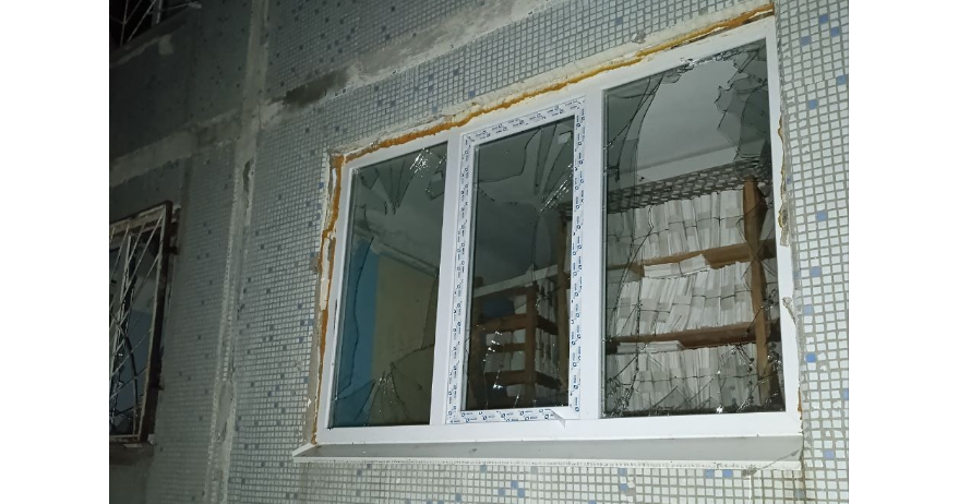 На Дніпропетровщині через обстріл пошкоджено будівлю суду, фото