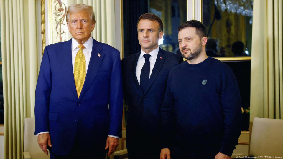 Зеленський обговорив з Макроном результати перемовин із Трампом та партнерами