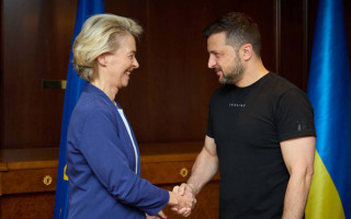 Урсула фон дер Ляйен и Владимир Зеленский обсудили шаги к мирному соглашению