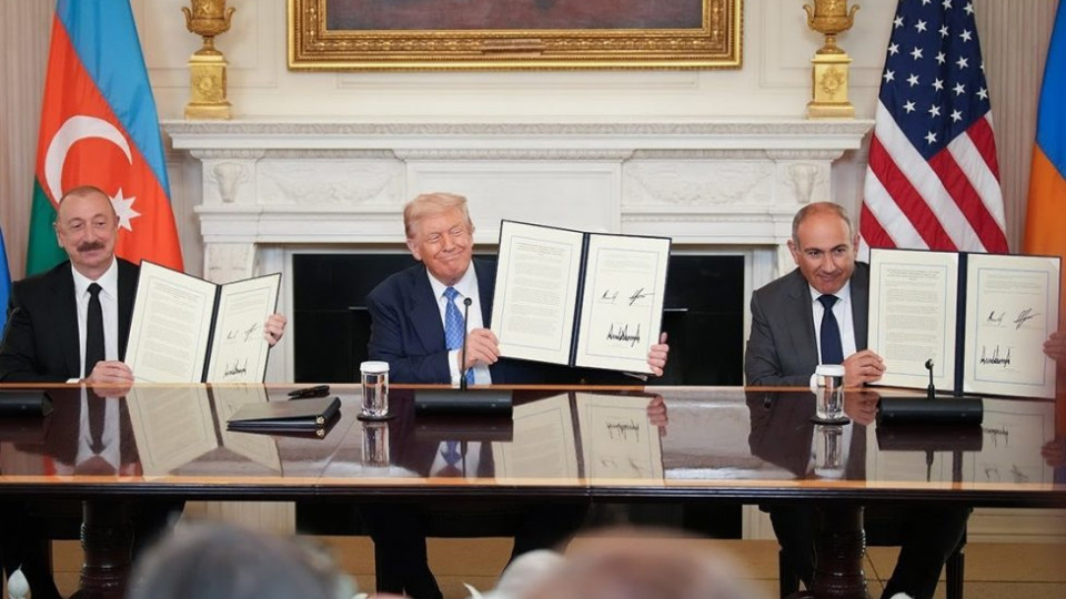 Алієв та Пашинян запропонували номінувати Трампа на Нобелівську премію миру