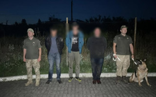 На Закарпатье со стрельбой задержали мужчин, которые пытались через горы перейти в Словакию