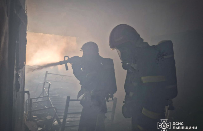 Во Львовской области горел гериатрический пансионат – все жители спасены