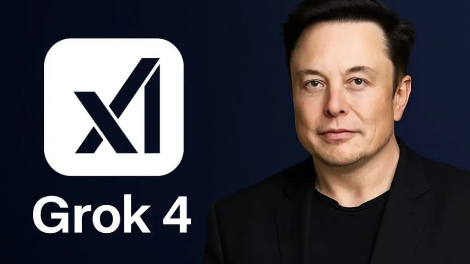 Ілон Маск зробив ШІ-модель Grok 4 безкоштовною для всіх користувачів