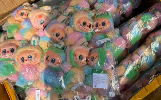 На Закарпатье таможенники остановили целую фуру контрафактных Лабубу