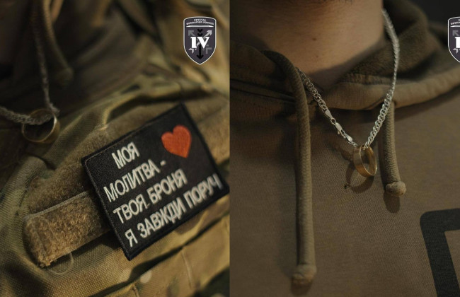 Обручальное кольцо остановило обломок и спасло жизнь украинскому защитнику, фото