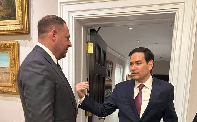 Ермак еще раз обсудил с Рубио мирный план для Украины перед встречей Трампа и Путина