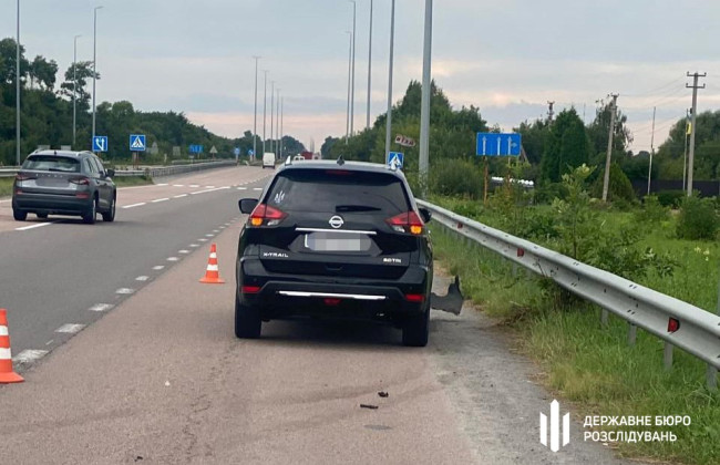 В Ровенской области полицейский с признаками опьянения сбил мужчину и отказался проходить тест на алкоголь