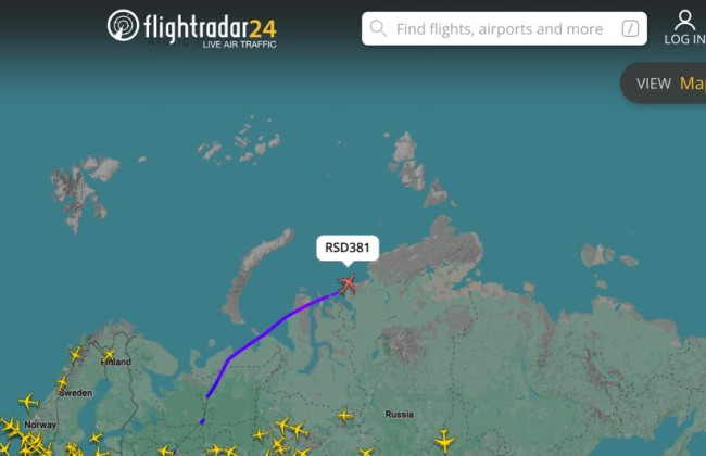 З Москви у бік Аляски вилетів спецборт напередодні саміту Трампа і Путіна