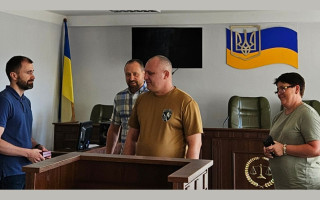Судье Оболонского райсуда Киева Тарасу Андрейчуку вручили орден «За мужество» III степени