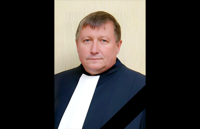 Ушел из жизни председатель Хозяйственного суда Черкасской области Константин Довгань
