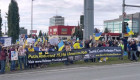 На Алясці відбувся мітинг на підтримку України напередодні саміту Трампа та Путіна, фото та відео