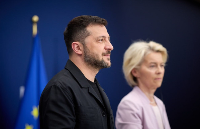 Прекращение огня и территориальный вопрос – Зеленский назвал ключевые темы переговоров с фон дер Ляйен