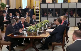 Закрытая часть переговоров Зеленского и Трампа завершилась, началась встреча с лидерами ЕС