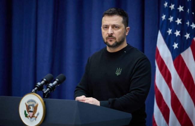 Владимир Зеленский прибыл в Вашингтон, где встретится с Дональдом Трампом