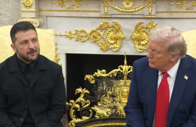 Україна готова до тристоронніх зустрічей, – Зеленський в Овальному кабінеті