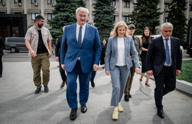 Министр иностранных дел Австрии прибыла в Одессу