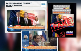 Фейкові відео від імені Euronews: у мережі поширюють маніпуляції про «вихід Румунії з НАТО»