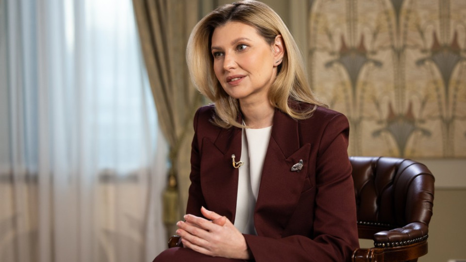 В Україні 44% дітей мають ознаки потенційного ПТСР, — перша леді Олена Зеленська