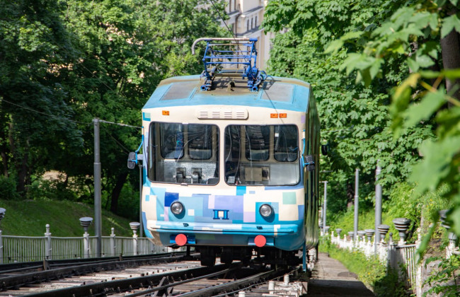 Киевский фуникулер возобновляет работу после планового ремонта