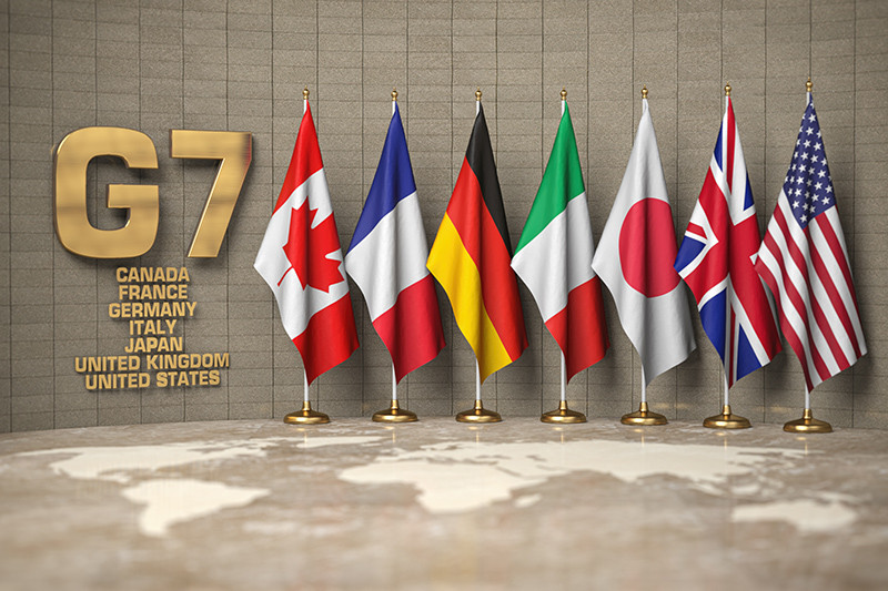 Министры иностранных дел G7 проведут онлайн-встречу в День Независимости Украины