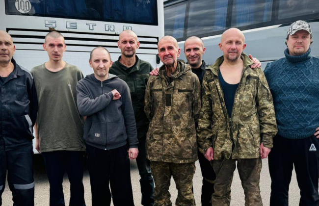 В День Независимости Украины состоялся обмен пленными с РФ, фото